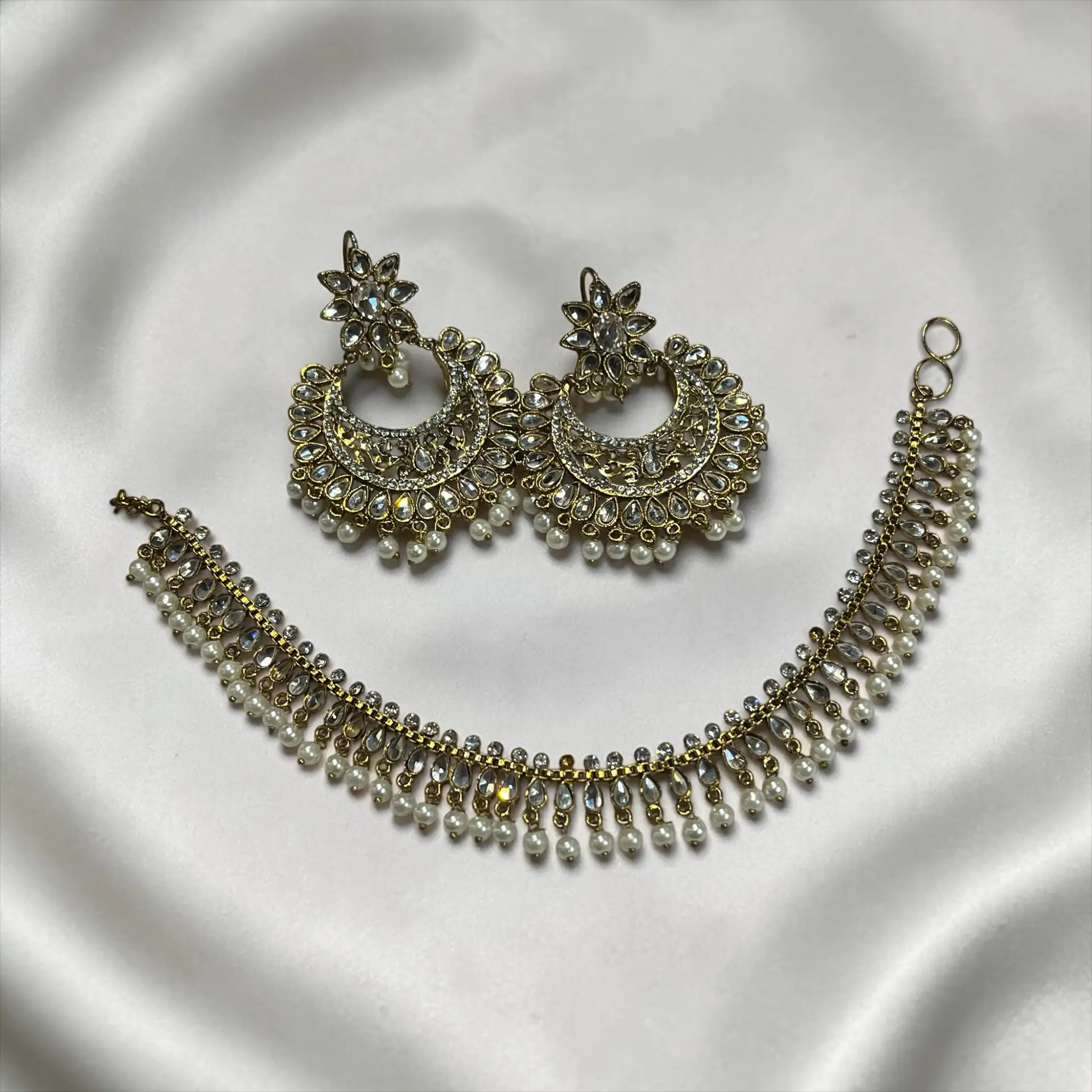 Farshi Kundan premium set