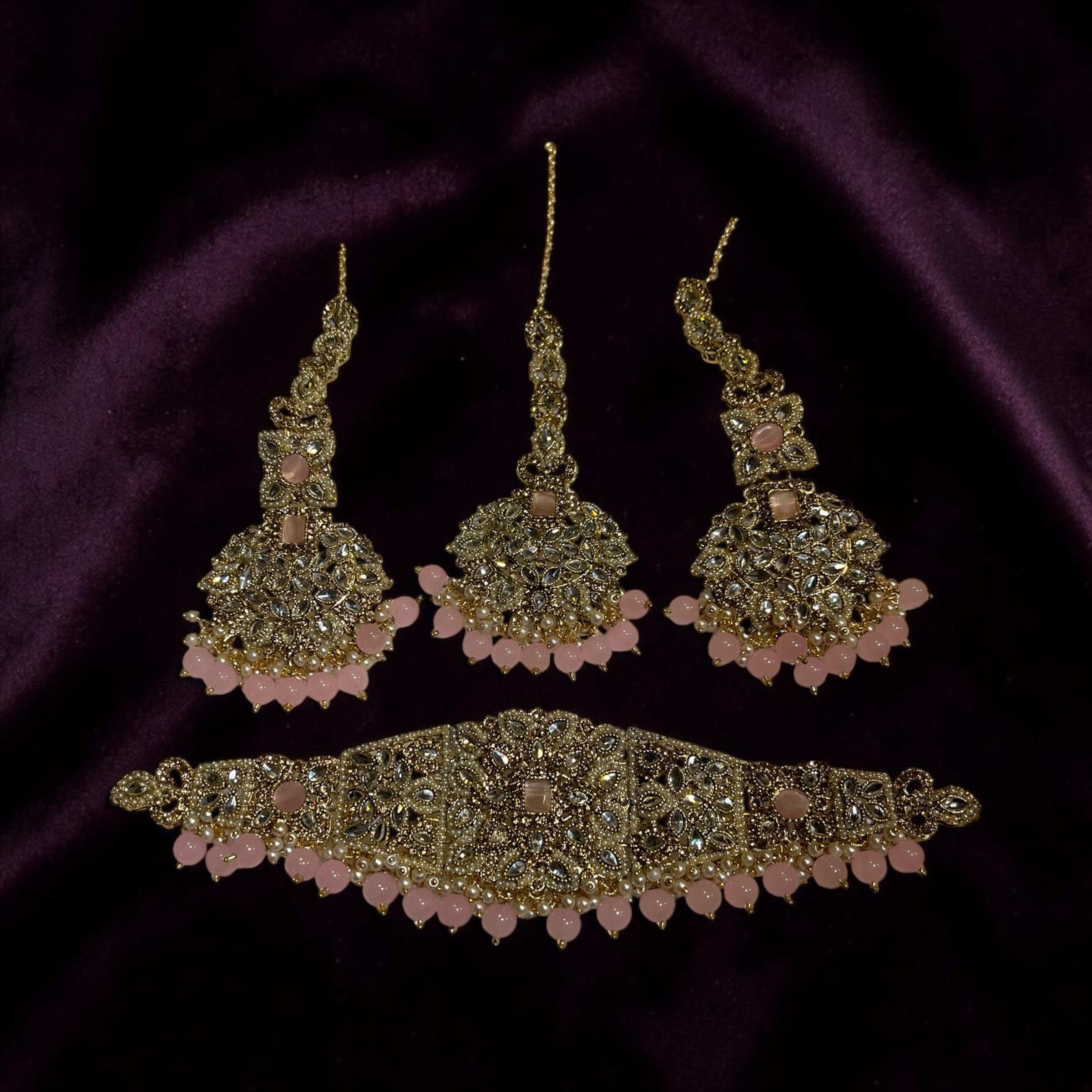 Premium choker set stylish design all color